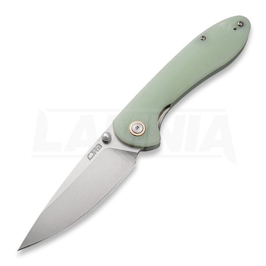 CJRB Feldspar folding knife, jade