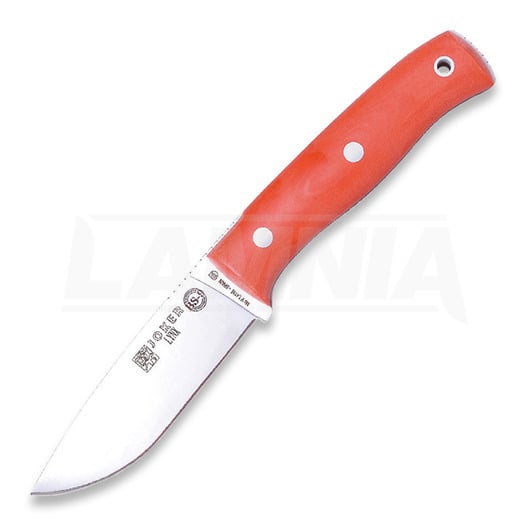 Cuchillo de supervivencia Joker Bushcraft Survival Knife, naranja