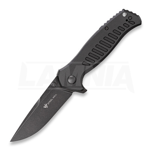 Steel Will Small Barghest vouwmes, stonewash F37M03