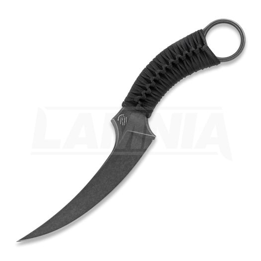 Bastinelli Fixed Mako Black Cobra Wrap ナイフ