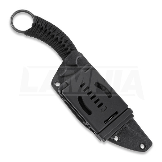 Bastinelli Fixed Mako Black Cobra Wrap kés