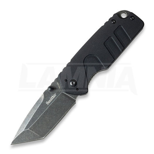 Smith's Sharpeners Campaign Linerlock folding knife, black