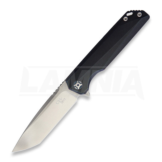 CH Knives Extended Tanto folding knife, black
