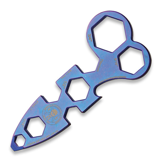 ESEE WRAT Wrench Titanium, azul