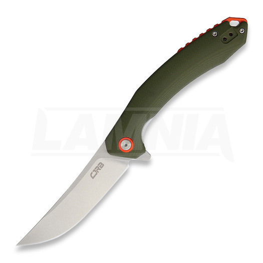 CJRB Gobi G10 folding knife, green