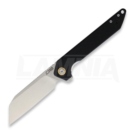CJRB Rampart Linerlock Black folding knife