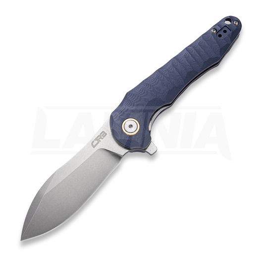 CJRB Mangrove G10 folding knife, blue/gray
