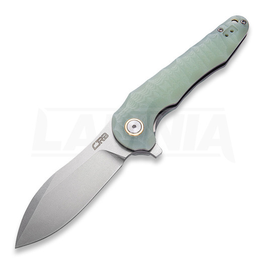 CJRB Mangrove G10 folding knife, jade