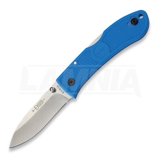 Nóż składany Ka-Bar Hunter by Bob Dozier, niebieska 4062BL