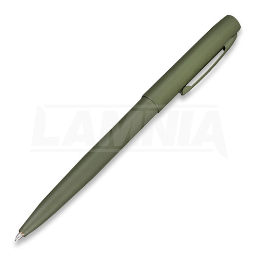 Rite in the Rain Metal Clicker pen, olivengrønn