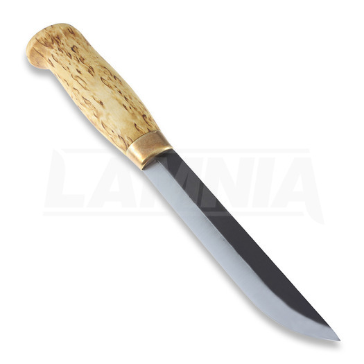 Eräpuu Hunter 125 סכין פינית, curly birch