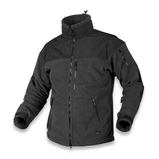 Helikon-Tex Classic Army Fleece Windblocker jacket, svart BL-CAF-FM-01