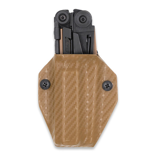 Clip & Carry Leatherman MUT sheath, brown