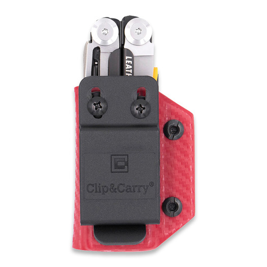 Clip & Carry Leatherman Signal sheath, red