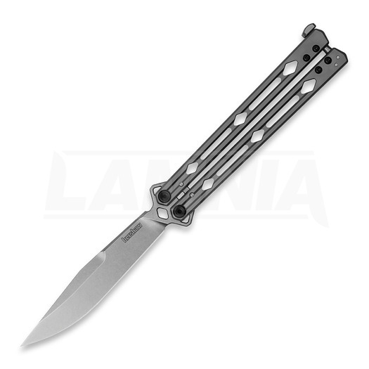 Kershaw Lucha 20cv Steel Blade butterfly knife 515020CV