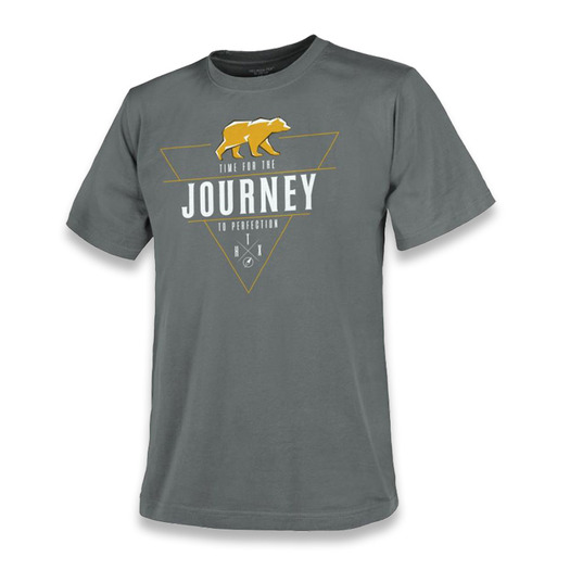 Helikon-Tex Journey to Perfection tシャツ, shadow grey TS-JTP-CO-35