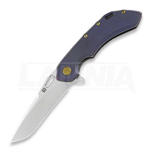 Olamic Cutlery Wayfarer 247 M390 Tanto T231T folding knife