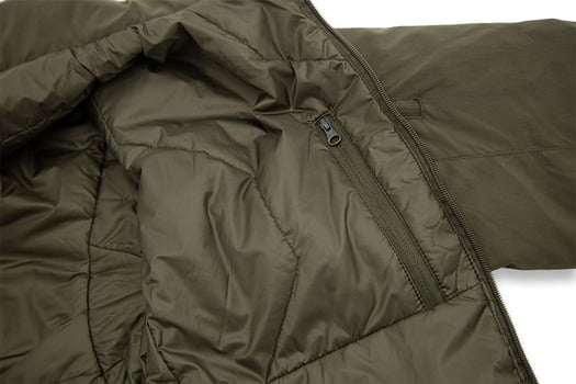Carinthia G-LOFT Windbreaker jacket, 올리브색
