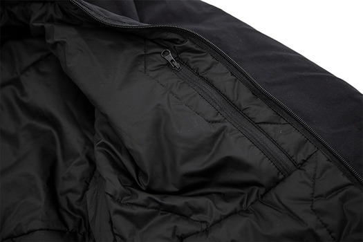 Jacket Carinthia G-LOFT Windbreaker, negro