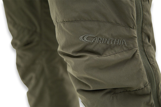Pants Carinthia G-LOFT Windbreaker, зелен