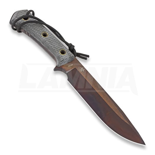 TRC Knives Apocalypse Virus Edition kniv, leather sheath