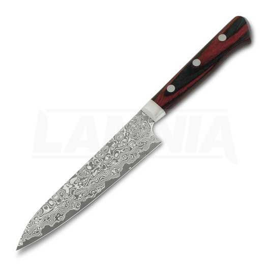 Japanese kitchen knife Yoshimi Kato Damascus Petty-Utility Japanese Chef Knife 120mm