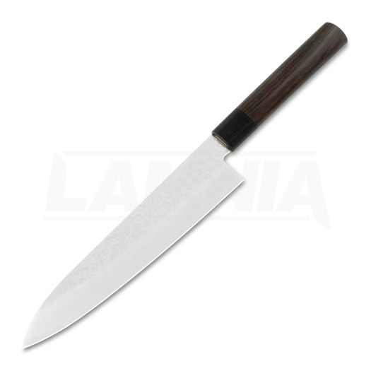 Japanese kitchen knife Sakai Takayuki Japanese Chef's Gyuto Knife 210mm, shitan handle