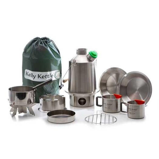 Kelly Kettle Ultimate Scout Kit, stainless steel