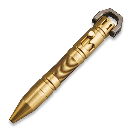MecArmy TPX8 tactical pen, brass