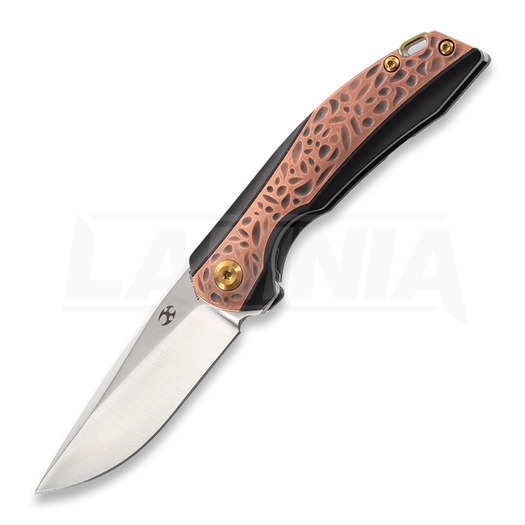 Kansept Knives Mini Accipiter Black Copper folding knife