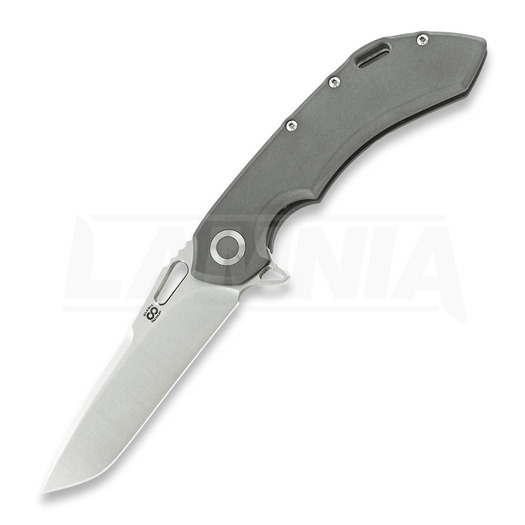 Olamic Cutlery Wayfarer 247 M390 Tanto T240T folding knife