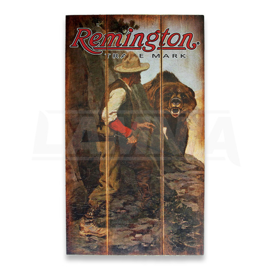 Remington Right Of Way Wood Sign