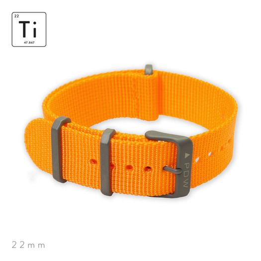 Prometheus Design Werx Ti-Ring Strap - Orange