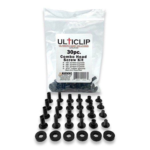 UltiClip 30 pc. Combo Head Screw Kit