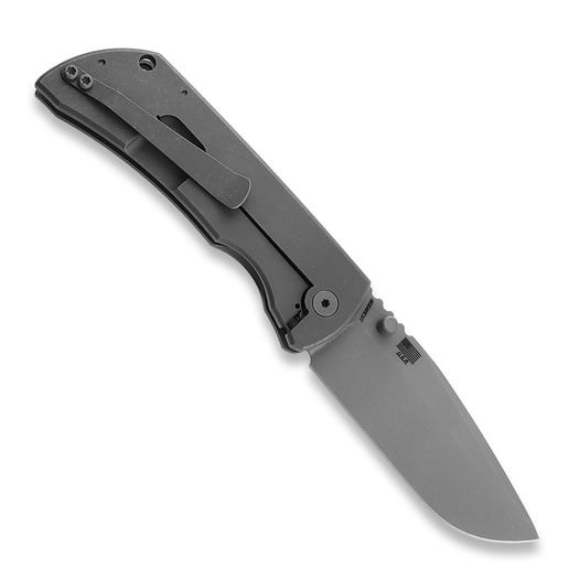 McNees Custom Knives MAC2 3.5 - Matte SW - Grey Taschenmesser