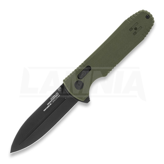 SOG Pentagon XR 折り畳みナイフ, 緑 SOG-12-61-02-57