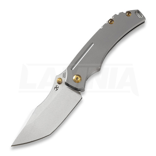 Складной нож Kansept Knives Pelican EDC Framelock, серый
