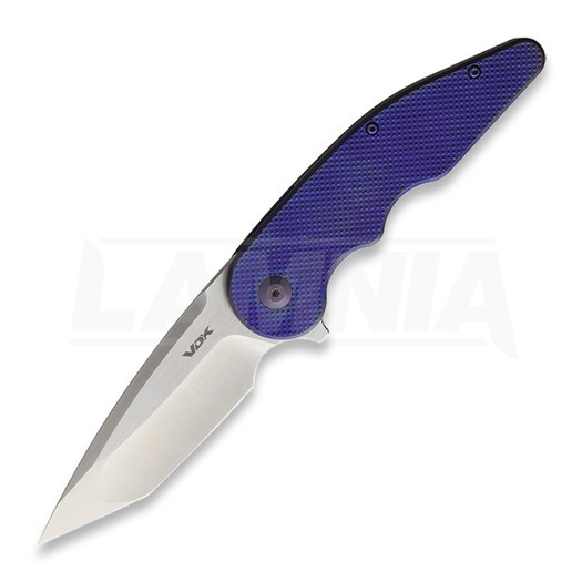 VDK Knives Wasp 折り畳みナイフ, 紫