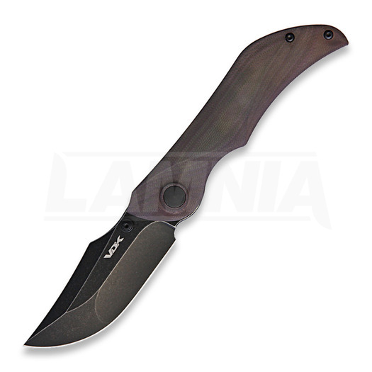 VDK Knives Talisman folding knife, brown