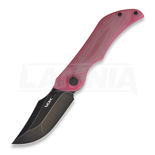 VDK Knives Talisman folding knife, red