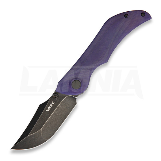 Nóż składany VDK Knives Talisman, purpurowa