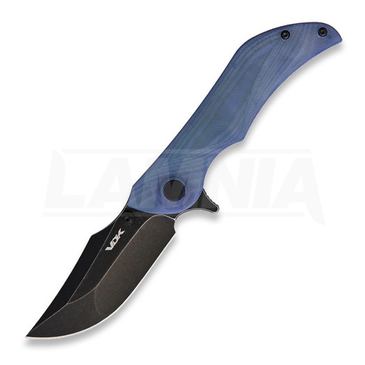 VDK Knives Talisman Flipper foldekniv, blå