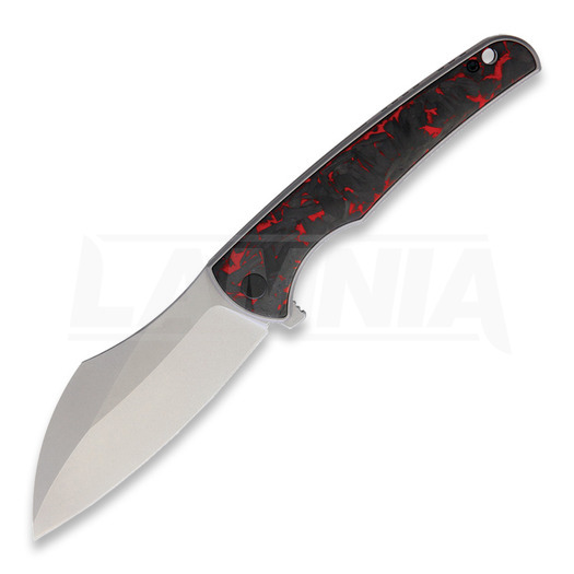 VDK Knives Vice Framelock folding knife, red
