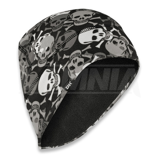 Zan Headgear Helmet Liner/Beanie Sport, skull