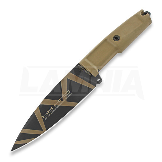 Extrema Ratio Shrapnel One Black Desert Warfare LAMNIA EDITION knife