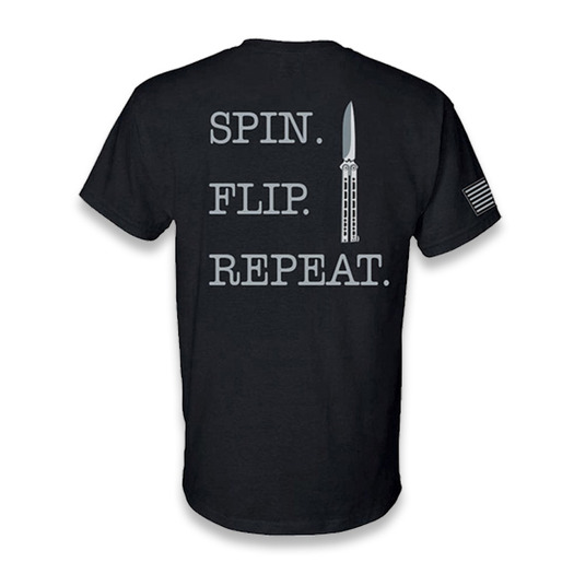 Bear & Son Spin Flip Repeat marškinėliai