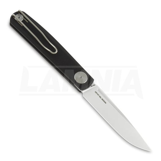 RealSteel Gslip Compact 折り畳みナイフ, 黒 7868