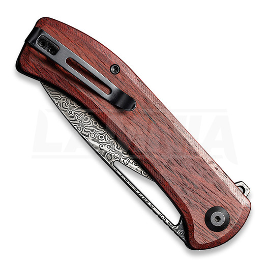 CIVIVI Riffle Damascus sklopivi nož, sandalwood C2024DS-2