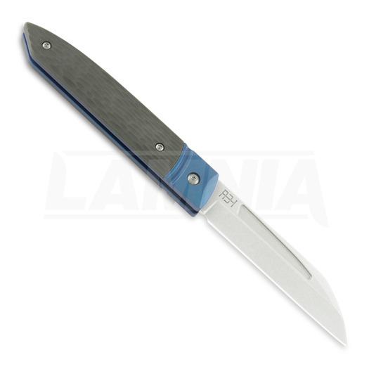 HEAdesigns Falcon Jiggeg TI folding knife, blue