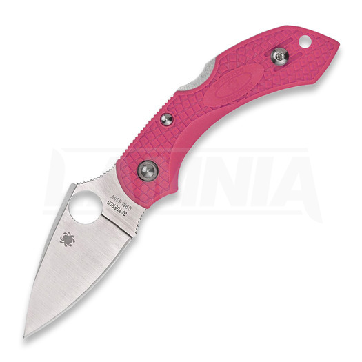 Spyderco Dragonfly 2 Lightweight S30V folding knife, pink C28FPPNS30V2